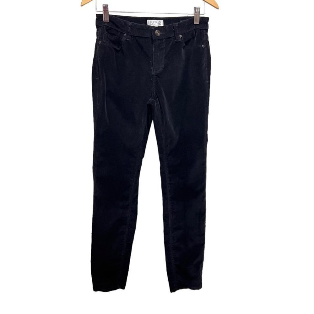 BUFFALO David Bitton Corduroy Mid Rise Slim Leg Pants  Size 6